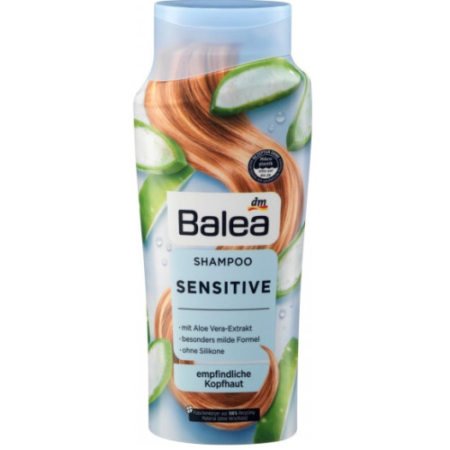Шампунь для чутливої шкіри голови Balea Shampoo Sensitive 300 мл Шампунь для чутливої шкіри голови Balea Shampoo Sensitive 300 мл